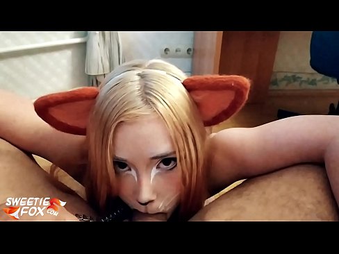 ❤️ Kitsune उसके मुंह में डिक और सह निगल ️❌ घर का अश्लील  हम पर